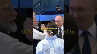 Only Modi allowed to touch Putin 😂 [upl. by Nodnahs]