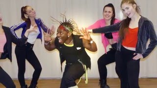 Cecile  Tie Him Dancehall Routine 2016 [upl. by Conan]