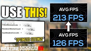 BEST PC Optimization Settings for Warzone SEASON 3 Optimize FPS amp Visibility [upl. by Aw]