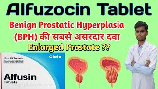 Alfusin tablet uses in hindi  Alfozocin tablet in hindi  Alfuzocin prolonged release ip 10mg uses [upl. by Nomor]