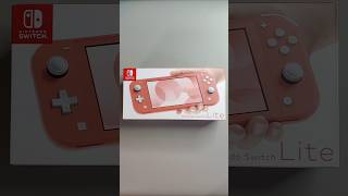 Распаковка Nintendo Switch Lite 2024 nintendoswitch unboxing распаковка shorts [upl. by Ahsiaa]