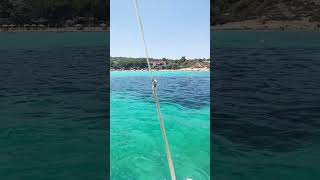 Lagonisi Beach sithonia beach greece [upl. by Skier801]