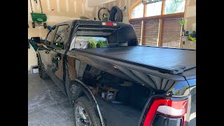 2020 Ram 1500 Retrax XR Tonneau Cover installation [upl. by Tsui762]