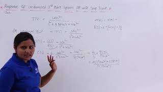 Time Response of Undamped Second Order System for Step Unit [upl. by Janus534]