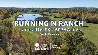 Texas Legacy Ranch for Sale near Henderson TX in Rusk Co  East Texas Real Estate [upl. by Jeno]