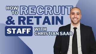 HIRING TIPS  How To Build The Ultimate Recruitment amp Retention Strategy [upl. by Nosaes]