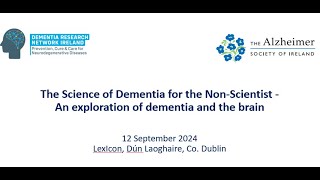 The science of Lewy body dementia – how is it different from other dementias  Joseph Kane [upl. by Ornas]