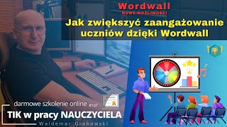 TIK w pracy NAUCZYCIELA 107 Jak zwiększyć zaangażowanie uczniów dzięki Wordwall [upl. by Odlonra]