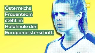 Österreichs Frauenteam im EMHalbfinale  Wir fiebern mit [upl. by Hamehseer431]