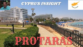 Protaras Cyprus a Walk Around the Resort [upl. by Onaicram]