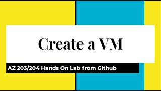 AZ203204 Create A VM from Azure Portal Deploying compute workloads Ex 1 [upl. by Ydarb]