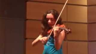 Olga Kaminsky Beriot Concerto 9 violin [upl. by Ranger]