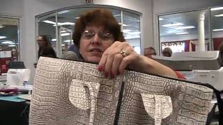 Christopher Nejman  CELEBRITY BAGS  workshop in Tulsa Oklahoma  B Sew Inn [upl. by Badr202]