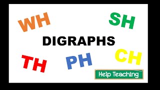 Digraphs WH SH TH PH CH  Phonics Song for Kids [upl. by Truelove]