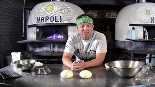 HOW TO MAKE NY STYLE PIZZA DOUGH AT HOME [upl. by Caprice]