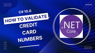 C 100 How To Validate A Credit Card Number [upl. by Heiney]