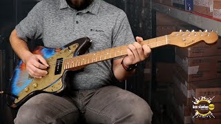 Paoletti 112 Loft HP90 Jazzmaster Guitar Demo [upl. by Grekin159]