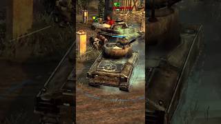 Short video Close range tanks battle strategy on Route D913  CoH  Strategy Games shorts [upl. by Orgel]