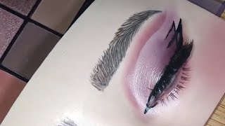 تعليم المكياج خطوة بخطوة بطريقة سهلةة💄💄❤️❤️ [upl. by Attenyt]