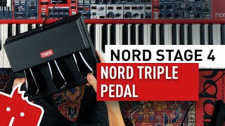 Netradiční využití Nord Triple Pedal  Nord Stage 4  Vladimír Slavíček [upl. by Yeffej]