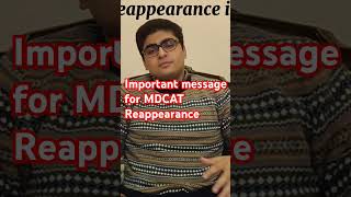 Repeaters alert 🚨  MDCAT  Important message for repeaters foryou trending mdcat mdcat2024 [upl. by Phyllis]