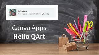 Hello QArt a Canva App for making AIGC QR code [upl. by Anneis]