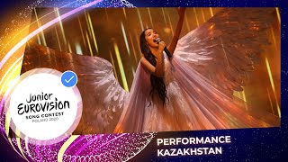 Kazakhstan 🇰🇿  Karakat Bashanova  Forever at Junior Eurovision 2020 [upl. by Debra]