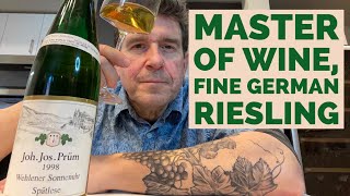 Master of Wine Discusses GERMAN RIESLING [upl. by Siseneg]