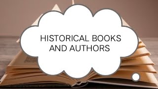 HISTORICAL BOOKS AND AUTHORS HISTORY SUBSCRIBE MY CHANNEL generalknowledgeforallcompetitiveexams [upl. by Perla155]