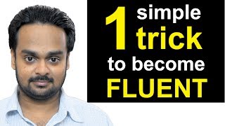 1 Simple Trick to Become Fluent in English  the JAM Technique  How to Be a Confident Speaker [upl. by Berkie]