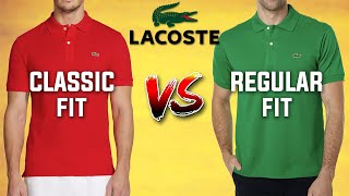 Which Lacoste Polo Fit Is Best For You  Size Guide  Comparison [upl. by Noreht]