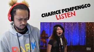 CHARICE PEMPENGCO  LISTEN  BEYONCE  GLEE AUDITIONS REACTION [upl. by Doownel]