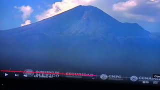 1035  081124  ALGO RARÍSIMO EN EL VOLCÁN DE COLIMA  MÉX [upl. by Ammej]