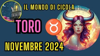 TORO ♉ NOVEMBRE 2024 PREVISIONI TAROCCHI ENERGIE [upl. by Hillel733]