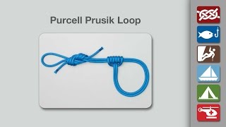 Purcell Prusik  How to Tie the Purcell Prusik Loop [upl. by Anavoj574]