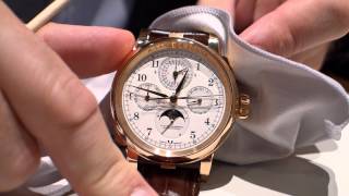 Lange Grand Complication chronograph and foudroyante explained by Anthony de Haas in German [upl. by Angell]