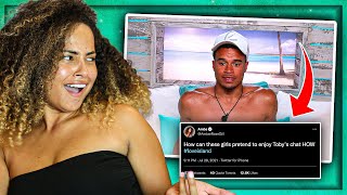 Toby CONFRONTS Amber Rose Gill On Her Love Island TWEETS About Him amp The Show [upl. by Paschasia]