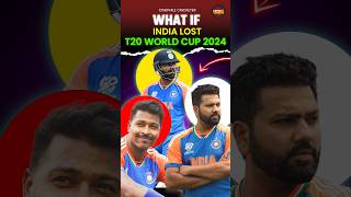 What would have happened if Team India had lost the T20 World Cup 2024 [upl. by Atineg]