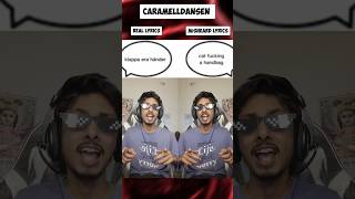 Caramelldansen Real vs Misheard Lyrics 🤯🤯 shorts caramelldansen Swedish vs English [upl. by Baggett]