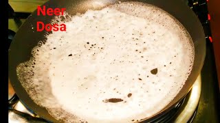 Neer Dosa Recipe  How To Make Beer Dosa  Udupi Mangalore Special Neer Dose  cook with rama [upl. by Tamar]