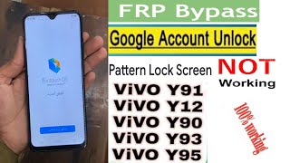 vivo Y90 1908 FRP Bypass google account Remove without pc Vivo 1908 frp bypass [upl. by Ilatan]