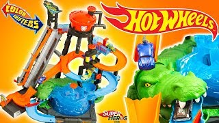 Hot Wheels Station de Lavage Ultime Alligator Voitures Color Shifters Jouet Toys Mattel [upl. by Zeuqcaj471]