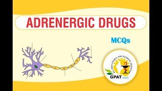 ADRENERGIC DRUGS MCQS  PHARMACOLOGY  GPAT2020  PHARMACIST [upl. by Madoc]