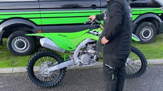 New KX 450 2024  Sound stock [upl. by Dickey]