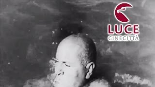 Mussolini e gli sport lequitazione la scherma il nuoto [upl. by Essex]