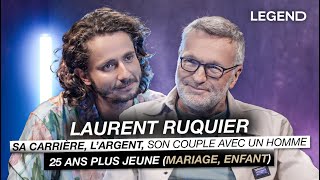 LAURENT RUQUIER SA CARRIÈRE L’ARGENT SON COUPLE AVEC UN HOMME 25 ANS PLUS JEUNE MARIAGEENFANT [upl. by Allyson]