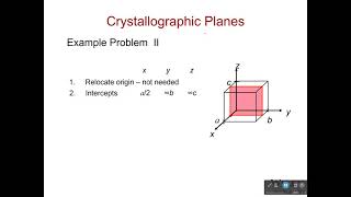 Example Crystallographic Planes [upl. by Gariepy52]