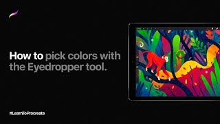 🖌️ Procreate Tips Effortlessly Fill in Color with the Color Drop Tool [upl. by Yessydo851]