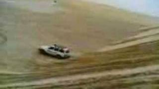 four wheel drive suv 4x4 raid in chott desert tozeur tunisia [upl. by Ylrevaw]