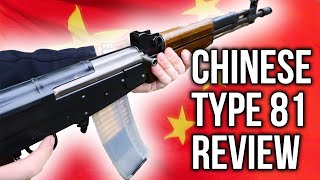 Chinese Type 81 Shooting Not Quite An AK SKS or SVD [upl. by Skillern595]